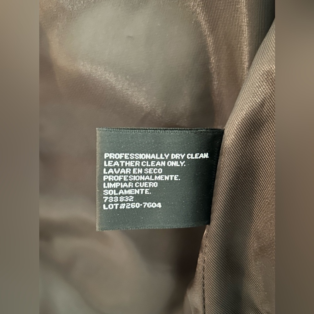 A.N.A Leather Jacket - Picture 3 of 6